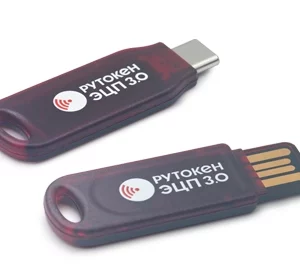 Рутокен ЭЦП 3.0 NFC 3100 Slim-A, серт. ФСБ